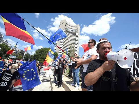 Les roumains vivant à l'étranger manifestent contre la corruption