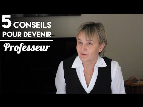 5 conseils pour devenir professeur