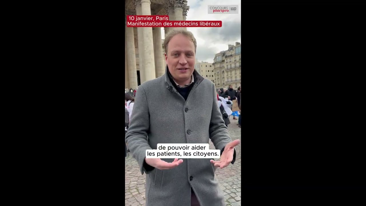 Grève des libéraux : les médecins dans la rue le 10 janvier