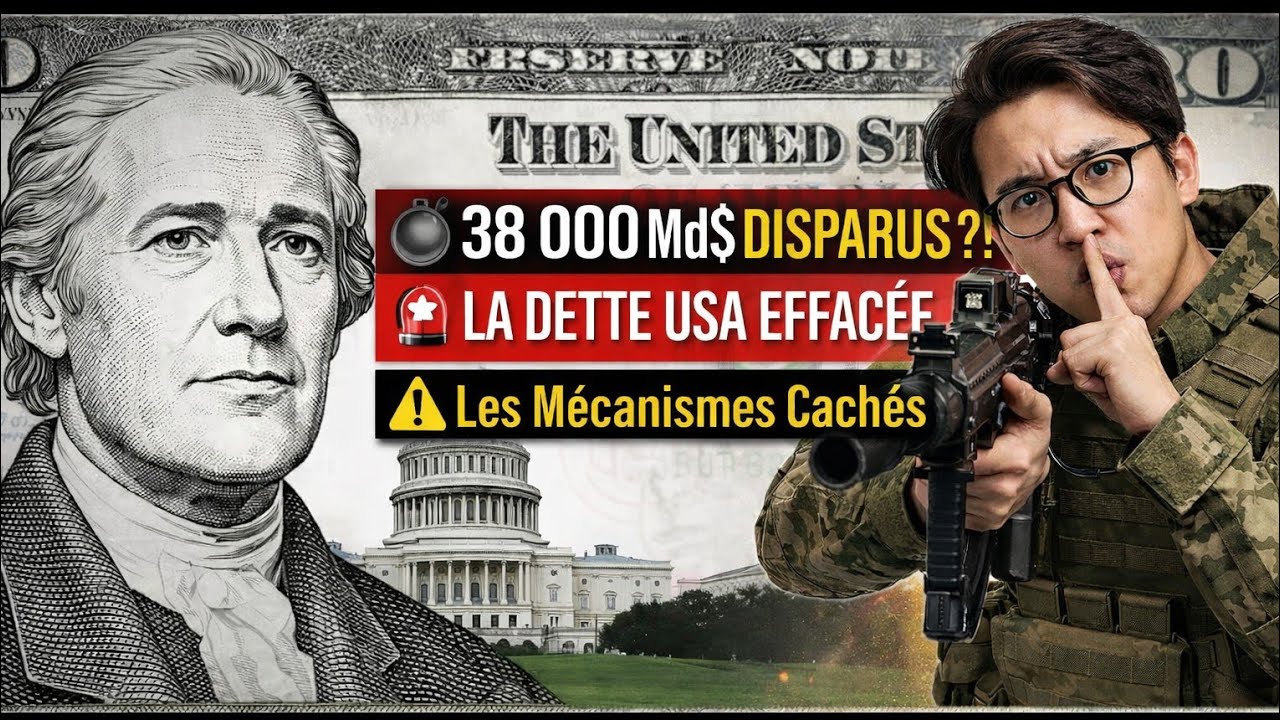 💣 La Vérité Cachée sur les 38 000 Milliards $ : Les USA Ont-Ils Manipulé la Dette ?