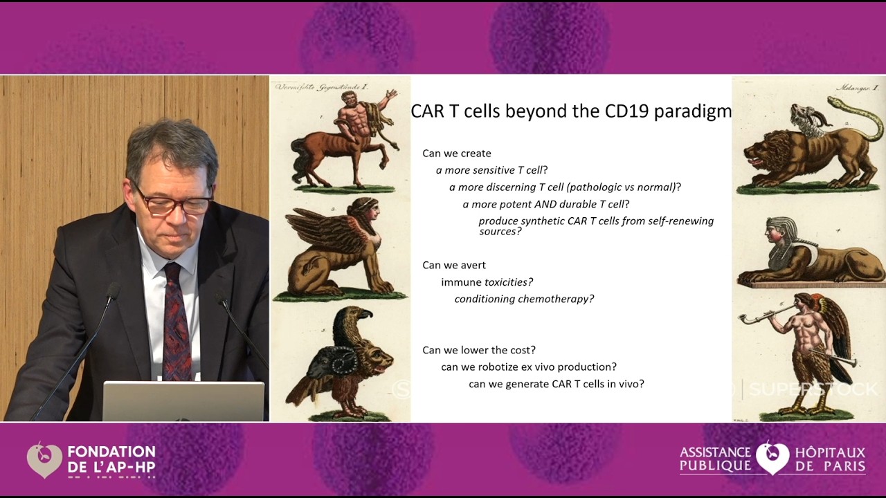 Pr Michel Sadelain : "Cellules CAR-T anti-CD19 : prototypes du médicament vivant"