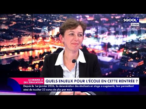 LE GRAND JT DE L’ÉDUCATION - 8 janvier 2026 avec Aurélie Gagnier