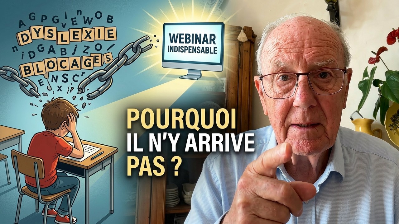 BLOCAGES SCOLAIRES : POURQUOI VOTRE ENFANT N'Y ARRIVE PAS