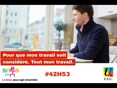 Combien d'heures par semaine travaille un enseignant ?