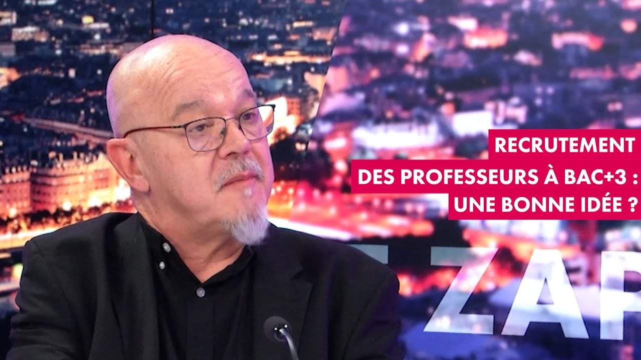 Concours de recrutement des professeurs à bac+3 : une bonne idée ?