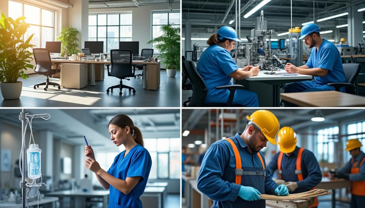 découvrez les différents types de conditions de travail et analysez leurs impacts sur la santé, la productivité et le bien-être des employés.