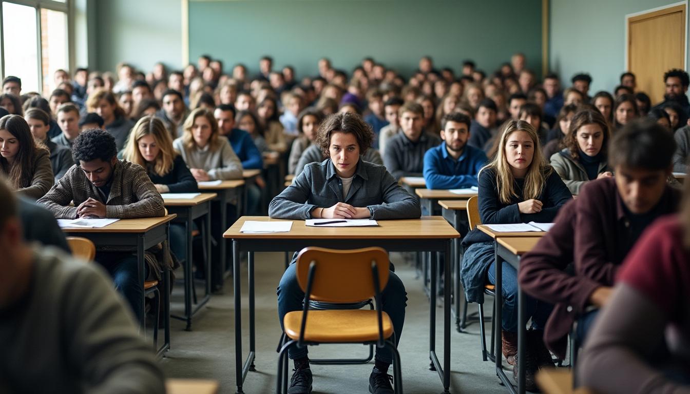 à toulouse, la surcharge des classes avec 40 élèves et l'absence d'enseignants pendant des semaines suscitent une colère grandissante parmi les élèves, parents et enseignants.
